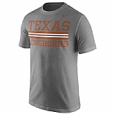 Texas Longhorns Nike Team Stripe WEM T-Shirt - Gray,baseball caps,new era cap wholesale,wholesale hats